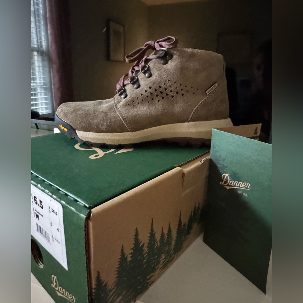 Danner Taupe Suede Outdoor Boots